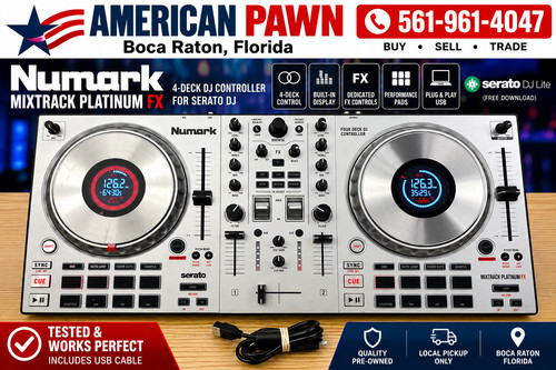 Numark mixtrack platinum - platinum, fx